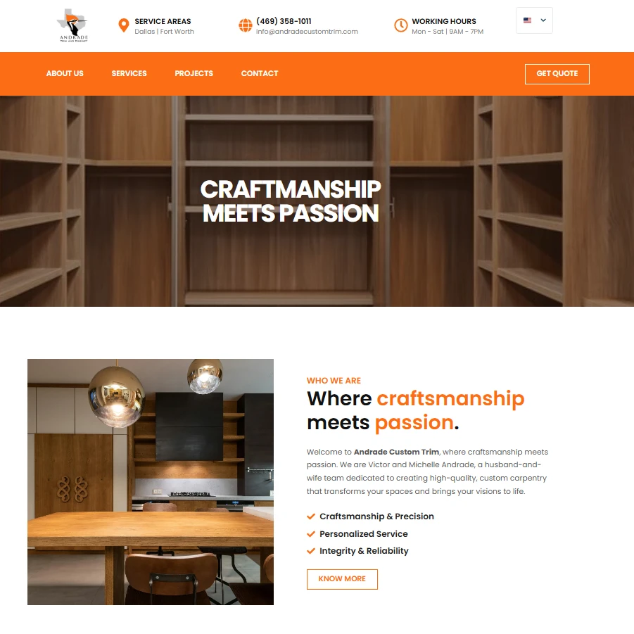 Andrade Custom Trim